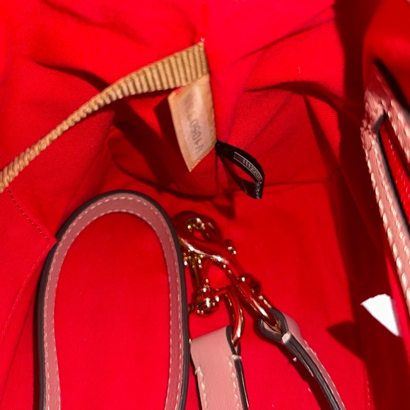 SOLD!!! Dooney & Bourke Small Mauve Pink Sorrento Satchel - Picture 8 of 9